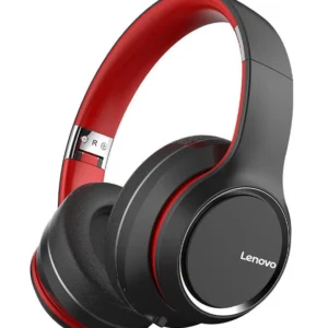 Lenovo HD200 Bluetooth Over-Ear Headphones Black/Red