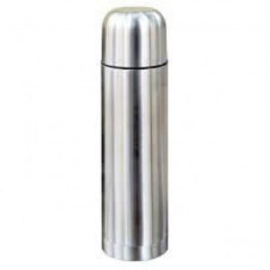 Vacuum Flask 1 L Thermosteel – 24 H Hot & Cold, Stainless Steel (Silver)