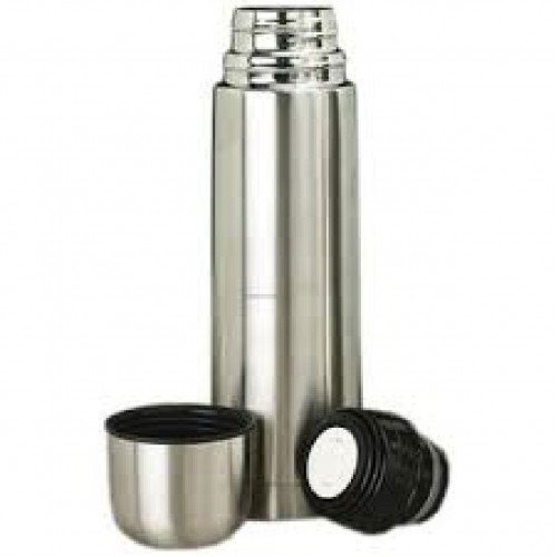 Vacuum Flask 1 L Thermosteel – 24 H Hot & Cold, Stainless Steel (Silver) - Image 2