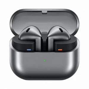 Samsung Galaxy Buds 3 Silver with Galaxy AI Powered Real-time Interpreter | 24-bit Hi-Fi Audio | Up to 36H Battery | IP57 Silver