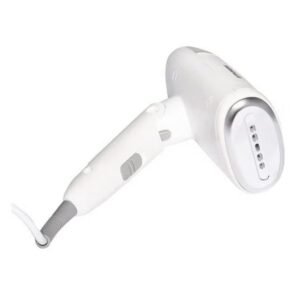 Admiral ADGS1210P Portable Garment Steamer – 1200–1430W Steam Brush with 100ml Water Tank, White