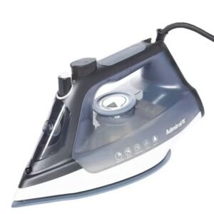 Admiral ADSI2800R Steam Iron 2800W – Ceramic Soleplate, 40g/min Steam, 350ml Water Tank, Auto Shut-Off, Black & White
