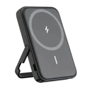 Anker A1618P11 5000mAh Magnetic Power Bank Black – Wireless Portable Charger with Foldable Stand, USB-C Charging & Compact MagSafe Compatible Design