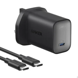 Anker Nano 100W USB-C Charger – Fast Wall Charger for MacBook, iPad, iPhone & Galaxy, Compact GaN Charger with 6ft USB-C Cable Included