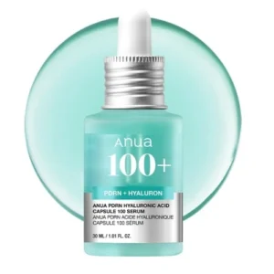 Anua PDRN Hyaluronic Acid Capsule 100 Serum – Deep Hydrating & Radiance-Boosting Face Serum with Collagen, PDRN & Hyaluronic Acid for Moisture, Plump Skin & Korean Glass Glow – Fragrance-Free 30ml