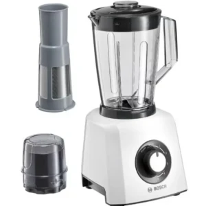 BOSCH MightyMixx Pulse Function Jug Blender White 1.5 L, 600 W , JAHMMB33P5BGB ,white