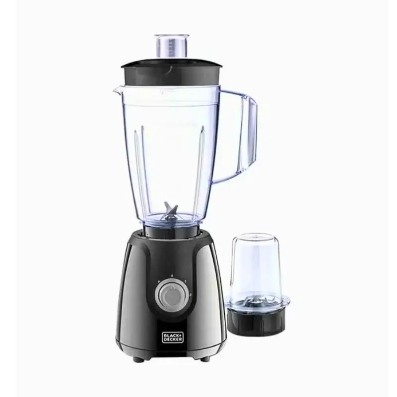 Black & Decker Blender BX430J-B5 – 1.5L Jar, 400W Motor, Grinder Mill, Black - Image 2