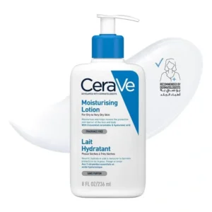 CeraVe Moisturizing Lotion for Dry to Very Dry Skin | 24-Hour Hydration with Hyaluronic Acid & Ceramides | 236ml