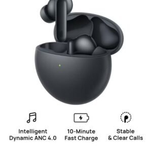 HUAWEI FreeBuds 7i Wireless Bluetooth Earbuds, Intelligent Active Noise Cancellation 4.0, Unlimited Spatial Audio, iOS and Android, Stable Clear Calls, Fast Charging, Black