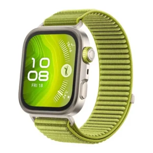 HUAWEI Watch FIT 4 Pro Smartwatch Green – 1.82” AMOLED Display, Sapphire Glass & Titanium, GPS, NFC, ECG Analysis, 10-Day Battery, iOS & Android