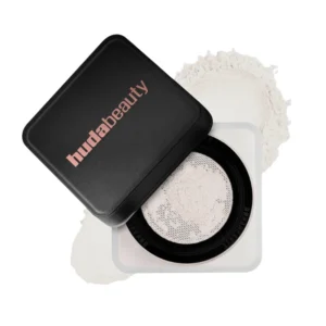 HUDA BEAUTY Easy Bake Loose Baking & Setting Powder 20g (Sugar Cookie) | Matte Finish Makeup Setting Powder | Vegan & Long-Lasting Huda Beauty Powder