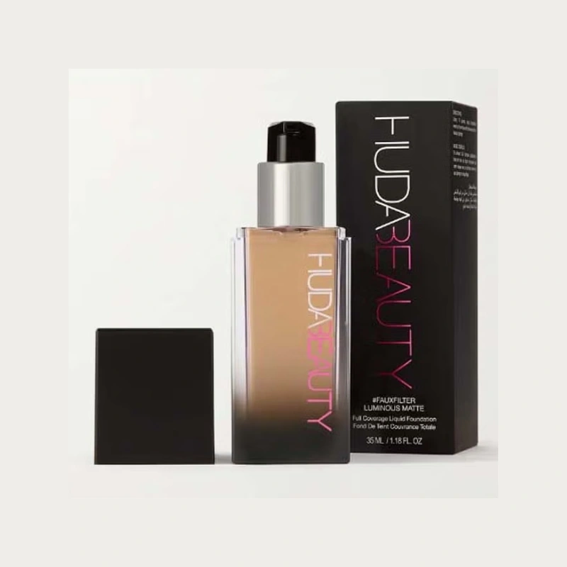 Huda Beauty #Faux Filter Foundation Toasted Coconut 240N | Full Coverage Long Lasting Foundation | Matte & Luminous Finish | Waterproof, Transfer-Proof, 35ml - Image 3
