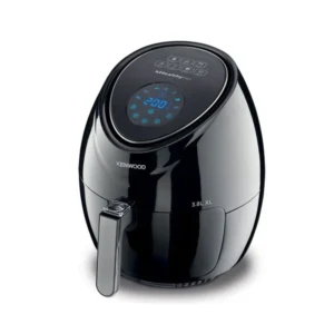 Kenwood Digital Air Fryer HFP31.000BK, 4L XL Capacity, 1500W HealthyFRY with Rapid Hot Air Circulation for Frying, Grilling, Roasting, Baking & Toasting – Black