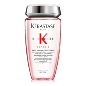Kérastase Genesis Bain Hydra-Fortifiant Shampoo 250ml | Anti-Hair Fall Fortifying Shampoo for Normal to Oily Hair | Strengthens, Reduces Breakage & Nourishes Weak Hair