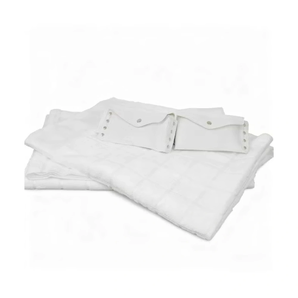 Men’s Ihram for Hajj & Umrah 2-Piece Set with Hajj Belt – Microfiber Towel, Quick Dry, Lightweight, Travel Waist Belt, White 105x210 cm - Image 3