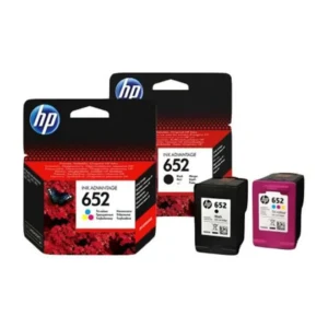 HP 2-Piece 652 Ink Advantage Toner Cartridge Set Black / Tri-colour