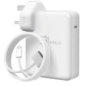 OMAKSS 140W USB-C Power Adapter with MagSafe 3 Cable – Fast Charger for MacBook Pro 16-inch, A2485 & A2780