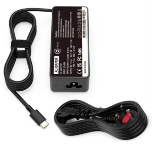 Ommaks 65W USB-C Laptop Charger – PD Fast Charging Power Adapter for Lenovo ThinkPad, HP Chromebook, Dell XPS, MacBook Pro/Air, Huawei, ASUS, Acer, Samsung Galaxy & Google Pixel