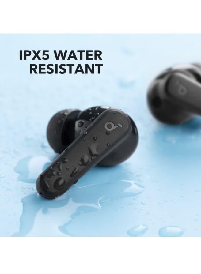 Soundcore R50i True Wireless Earbuds 10mm Drivers with Big Bass, 30H Playtime, IPX5-Water Resistant, AI Clear Calls with 2 Mics, 22 Preset EQs via App Black - Image 5