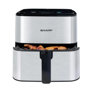 Sharp Air Fryer 1600 Watts, 7 Liters,8 Cook Menu, Non-stick coating - KF-AF70RT-S3