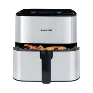 Sharp Air Fryer 1600 Watts, 7 Liters,8 Cook Menu, Non-stick coating - KF-AF70RT-S3