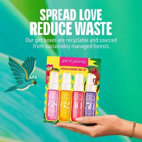 Sol de Janeiro Cheirosa Perfume Mist Set | Tropical Mini Fragrance Collection (4 x 30ml Travel Size) - Image 7