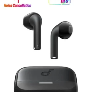 Soundcore K20i Semi-in-Ear Earbuds, Bluetooth Wireless, 36H Playtime, Fast Charge, Clear Sound, Comfortable Fit, ENC 2-Mic Clear Calls, Custom EQ, IPX5, Bluetooth 5.3, App Control Black
