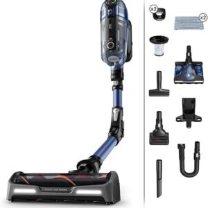 Tefal X-Force Flex 12.60 Cordless Vacuum Cleaner with Mopping | Aqua Model | Flex Tube | Auto Suction Adjustment | 2-Year Warranty