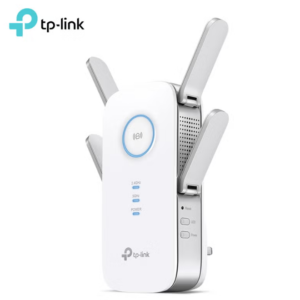 TP-Link RE650 AC2600 Wi-Fi Range Extender – Dual-Band 2.4GHz/5GHz, 2600Mbps, 4 Antennas, Gigabit Ethernet, UK Plug