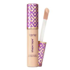 Tarte Shape Tape Radiant Concealer 20B Light | Medium Coverage, Radiant Finish, Hydrating, Vegan, Long-Lasting Makeup for Under Eyes & Blemishes