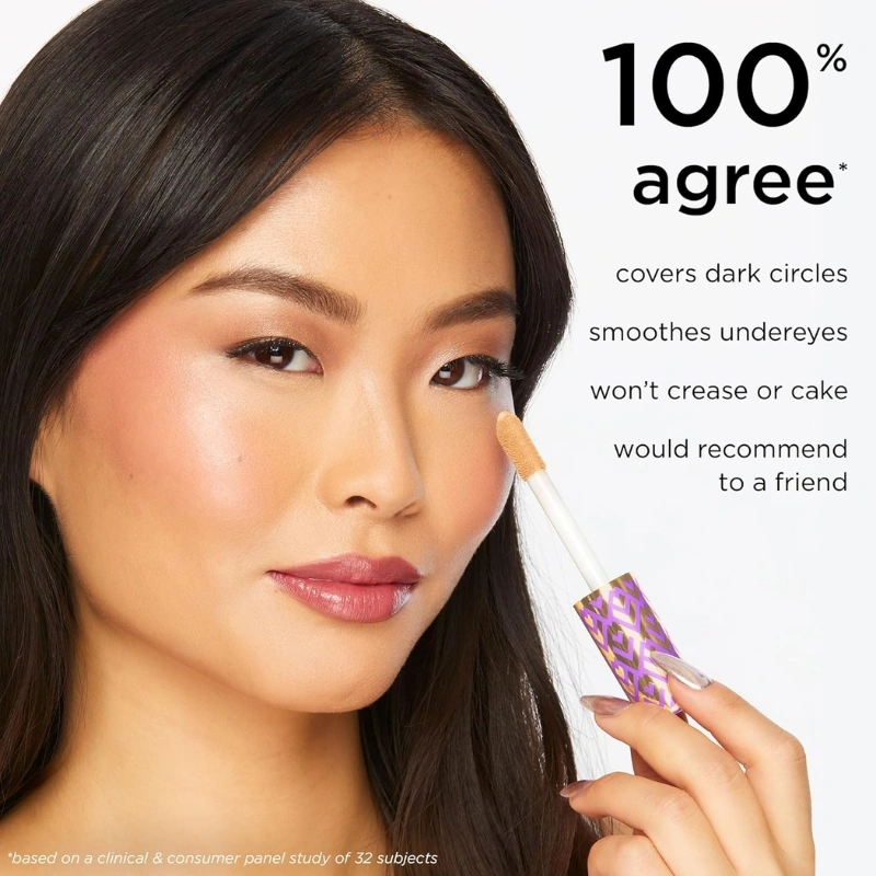 Tarte Shape Tape Full Coverage Concealer 27H Light Medium Honey | Matte, 16-Hour Wear | Best Concealer for Dry Skin & Highlights - Image 7