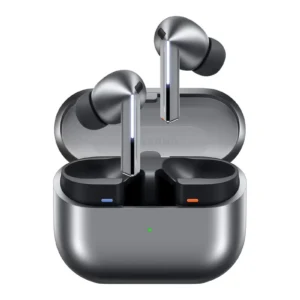 Samsung Galaxy Buds 3 Pro Silver with Galaxy Ai | Adaptive ANC | Real-Time Interpreter | 24-Bit Hi-Fi Audio | Up to 37H Battery | Ip57 Silver