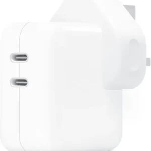 Apple 35W Dual USB-C Power Adapter For iPhone White