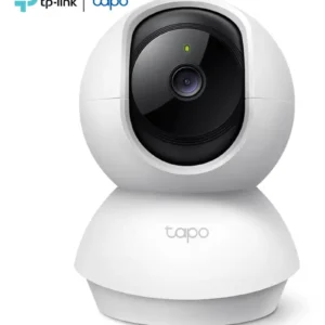 Tapo C200 Pan/Tilt 1080p Full HD Home Security Wi-Fi Camera Live View And Two-Way Audio Night Vision Motion Detection Baby Monitor MicroSD Card Support Works With Google Assistant And Amazon Alexa Remote Management By App
