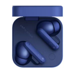 CMF by NOTHING Buds Pro 2, , True Wireless With Clear Voice Technology 2.0, 50 dB Smart Active Noise Cancellation, Spatial Audio Effect, IP55, Middle East Version Blue