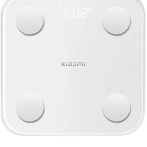 Xiaomi Body Composition Smart Scale S400 13 Body Metrics, High-Precision BIA Sensors, Bluetooth Sync, Auto User Recognition, LED Display, Tempered Glass, Pregnancy Mode, 150kg Capacity – White