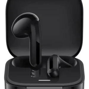Xiaomi Redmi Buds 6 Active | Wind Noice Cancellation for Calls | 2-Mic Reduction for Calls | Up to 30 Hrs Long Battery with Charging Case Black